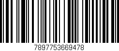 Código de barras (EAN, GTIN, SKU, ISBN): '7897753669478'