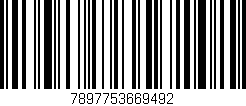 Código de barras (EAN, GTIN, SKU, ISBN): '7897753669492'