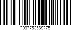 Código de barras (EAN, GTIN, SKU, ISBN): '7897753669775'