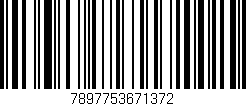 Código de barras (EAN, GTIN, SKU, ISBN): '7897753671372'