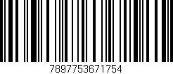 Código de barras (EAN, GTIN, SKU, ISBN): '7897753671754'