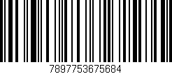 Código de barras (EAN, GTIN, SKU, ISBN): '7897753675684'