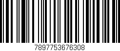 Código de barras (EAN, GTIN, SKU, ISBN): '7897753676308'