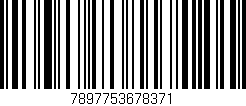 Código de barras (EAN, GTIN, SKU, ISBN): '7897753678371'