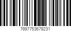 Código de barras (EAN, GTIN, SKU, ISBN): '7897753679231'