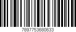 Código de barras (EAN, GTIN, SKU, ISBN): '7897753680633'