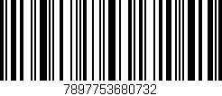 Código de barras (EAN, GTIN, SKU, ISBN): '7897753680732'