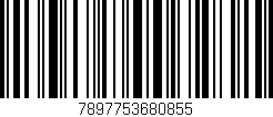 Código de barras (EAN, GTIN, SKU, ISBN): '7897753680855'