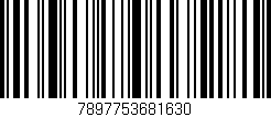 Código de barras (EAN, GTIN, SKU, ISBN): '7897753681630'