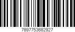 Código de barras (EAN, GTIN, SKU, ISBN): '7897753682927'