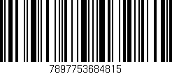 Código de barras (EAN, GTIN, SKU, ISBN): '7897753684815'