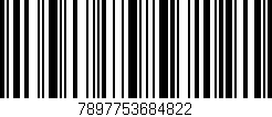 Código de barras (EAN, GTIN, SKU, ISBN): '7897753684822'