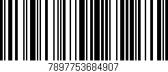 Código de barras (EAN, GTIN, SKU, ISBN): '7897753684907'