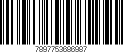 Código de barras (EAN, GTIN, SKU, ISBN): '7897753686987'