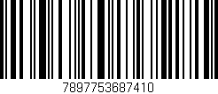 Código de barras (EAN, GTIN, SKU, ISBN): '7897753687410'