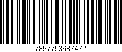 Código de barras (EAN, GTIN, SKU, ISBN): '7897753687472'