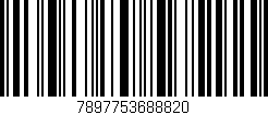 Código de barras (EAN, GTIN, SKU, ISBN): '7897753688820'