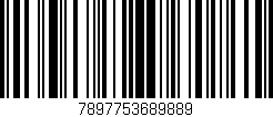 Código de barras (EAN, GTIN, SKU, ISBN): '7897753689889'