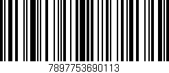 Código de barras (EAN, GTIN, SKU, ISBN): '7897753690113'