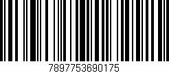 Código de barras (EAN, GTIN, SKU, ISBN): '7897753690175'