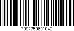 Código de barras (EAN, GTIN, SKU, ISBN): '7897753691042'