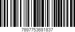 Código de barras (EAN, GTIN, SKU, ISBN): '7897753691837'