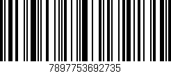 Código de barras (EAN, GTIN, SKU, ISBN): '7897753692735'