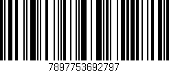 Código de barras (EAN, GTIN, SKU, ISBN): '7897753692797'