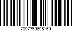 Código de barras (EAN, GTIN, SKU, ISBN): '7897753695163'