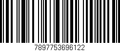 Código de barras (EAN, GTIN, SKU, ISBN): '7897753696122'