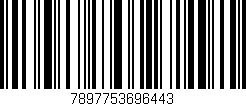 Código de barras (EAN, GTIN, SKU, ISBN): '7897753696443'