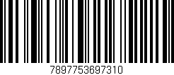 Código de barras (EAN, GTIN, SKU, ISBN): '7897753697310'