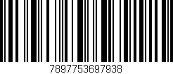 Código de barras (EAN, GTIN, SKU, ISBN): '7897753697938'