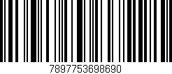 Código de barras (EAN, GTIN, SKU, ISBN): '7897753698690'