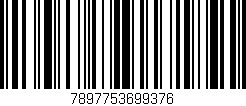 Código de barras (EAN, GTIN, SKU, ISBN): '7897753699376'