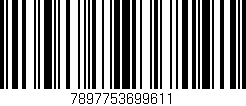Código de barras (EAN, GTIN, SKU, ISBN): '7897753699611'