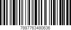 Código de barras (EAN, GTIN, SKU, ISBN): '7897763480636'