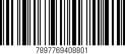Código de barras (EAN, GTIN, SKU, ISBN): '7897769408801'