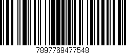 Código de barras (EAN, GTIN, SKU, ISBN): '7897769477548'