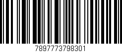 Código de barras (EAN, GTIN, SKU, ISBN): '7897773798301'