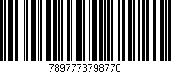 Código de barras (EAN, GTIN, SKU, ISBN): '7897773798776'