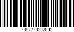 Código de barras (EAN, GTIN, SKU, ISBN): '7897778302893'