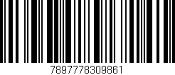 Código de barras (EAN, GTIN, SKU, ISBN): '7897778309861'