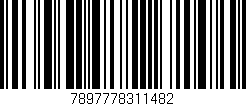 Código de barras (EAN, GTIN, SKU, ISBN): '7897778311482'