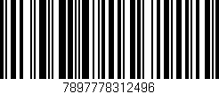 Código de barras (EAN, GTIN, SKU, ISBN): '7897778312496'
