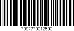 Código de barras (EAN, GTIN, SKU, ISBN): '7897778312533'