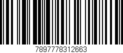 Código de barras (EAN, GTIN, SKU, ISBN): '7897778312663'