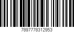 Código de barras (EAN, GTIN, SKU, ISBN): '7897778312953'