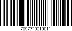 Código de barras (EAN, GTIN, SKU, ISBN): '7897778313011'