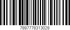 Código de barras (EAN, GTIN, SKU, ISBN): '7897778313028'